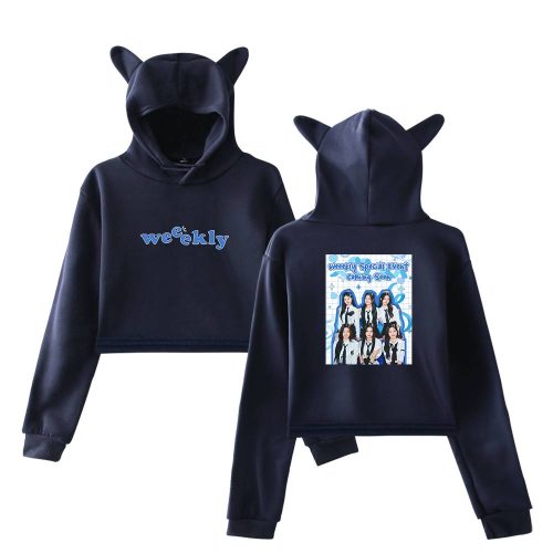 Weeekly Cropped Hoodie #2