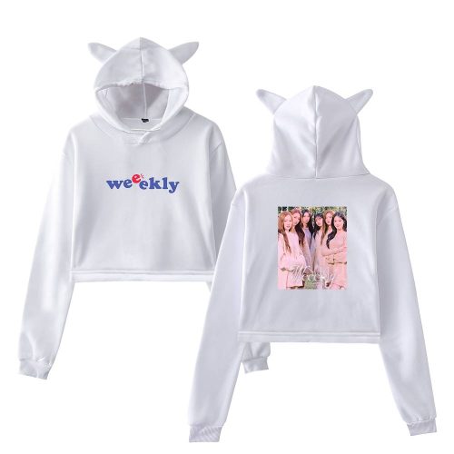 Weeekly Cropped Hoodie #1